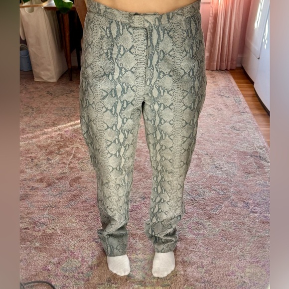 Vintage Colebrook & Co. Snakeskin Trousers - Picture 3 of 10